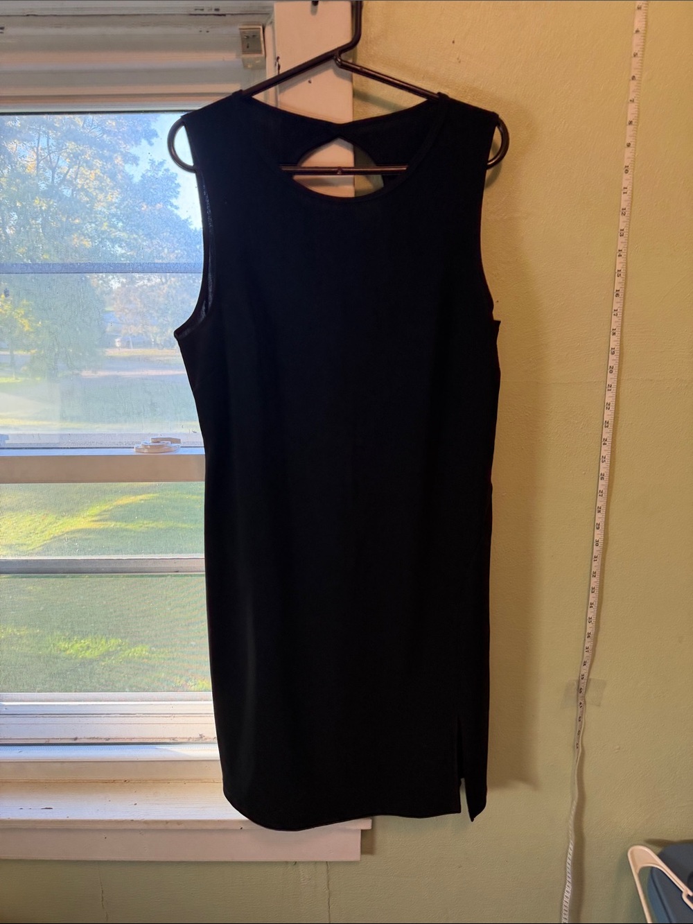 Fashion Bug Black Sleeveless Midi Shift Dress